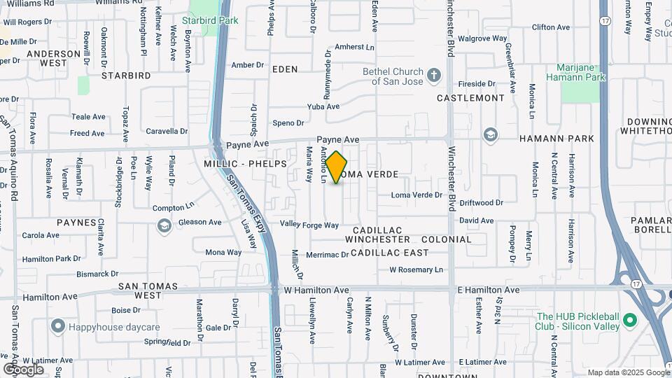 1395-1397 Essex Way Map and Location Details