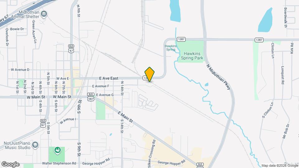 713 E Avenue F Map and Location Details