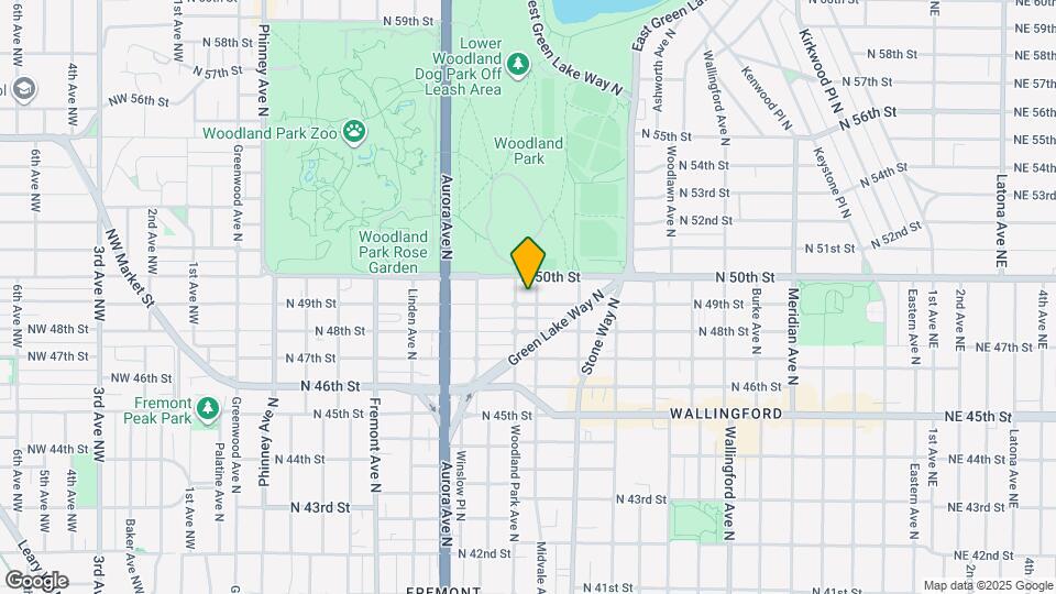 1106 N 49th St Map and Location Details