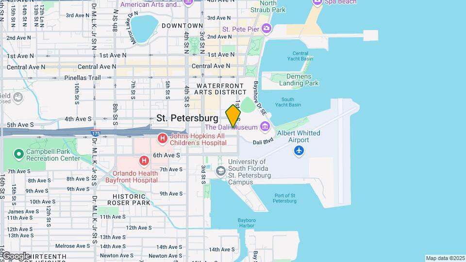 499 1st St S, Unit 102 Map and Location Details