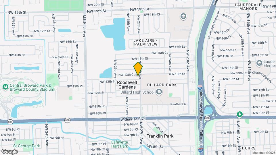 2451 NW 13th St Mapa y Detalles de la Ubicación