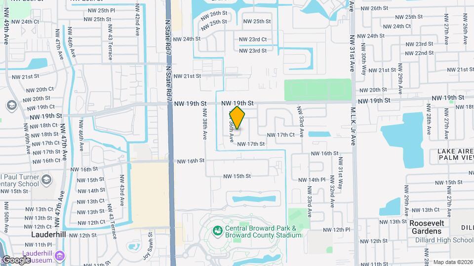 1751 NW 35th Way Map and Location Details