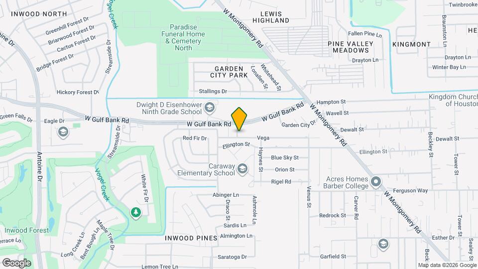 3310 Vega Map and Location Details