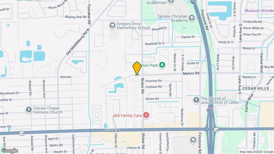4613 Gerber Ct Map and Location Details