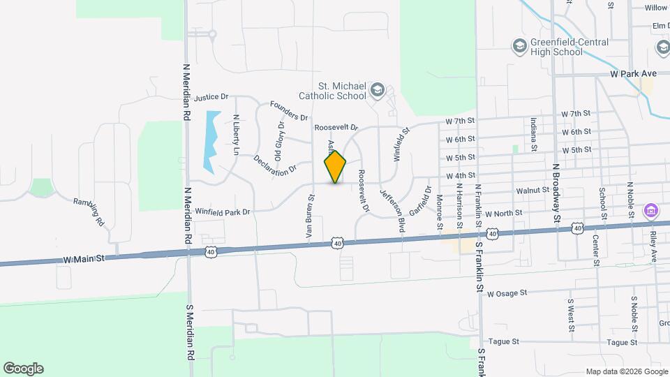 1763 Winfield Park Dr Map and Location Details