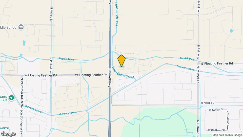 1727 N Truman Ave Mapa y Detalles de la Ubicación