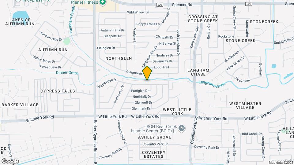 17542 Northhagen Dr Map and Location Details