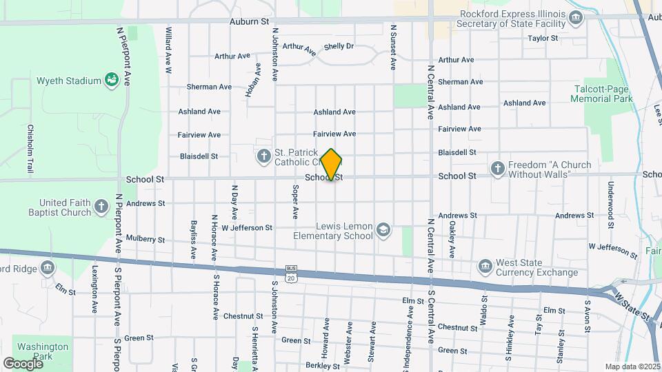 422 Miriam Ave Map and Location Details