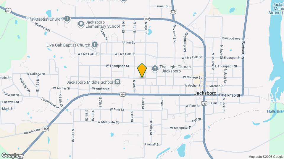 611 W College St Map and Location Details