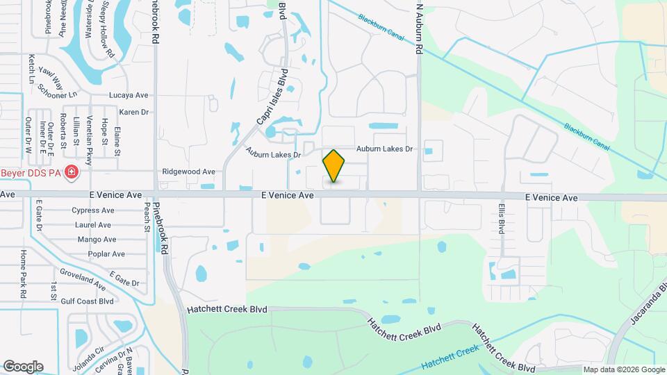 7202 L Pavia Blvd Map and Location Details