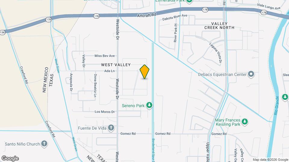 905 Louisiana Downs Ave Map and Location Details