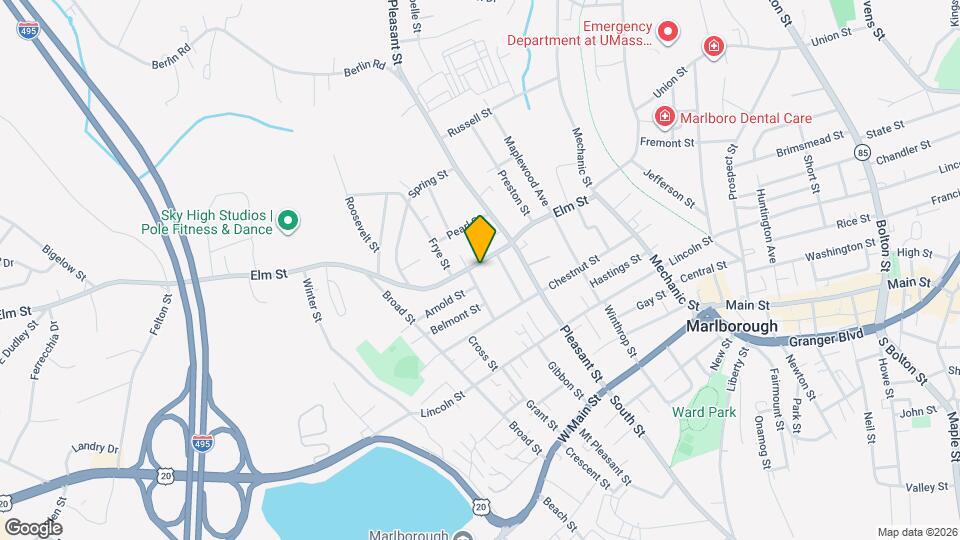 130 Elm St Map and Location Details