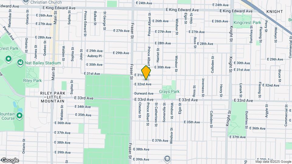 787 E 32nd Ave Map and Location Details