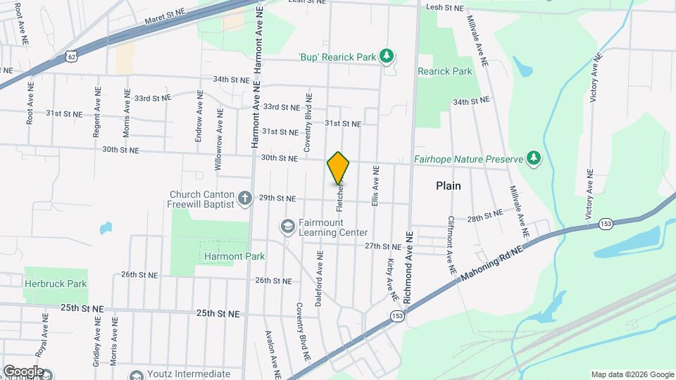2911 Fletcher Ave NE Map and Location Details