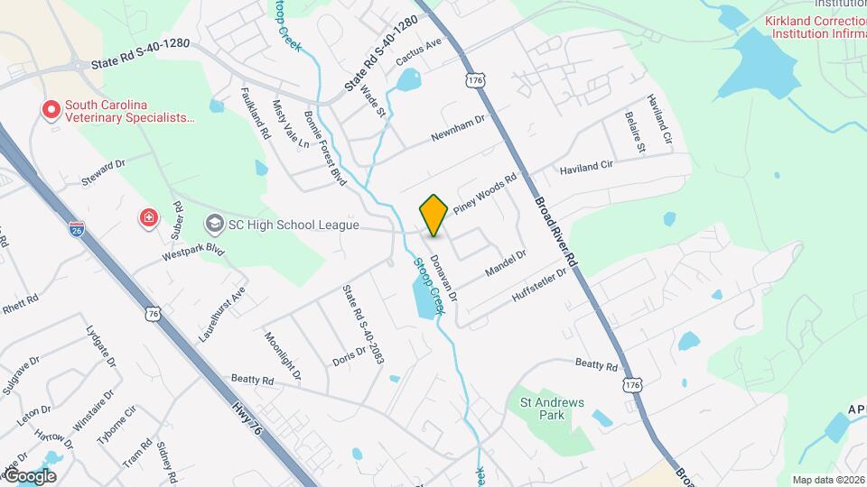 4248 Donavan Dr Map and Location Details