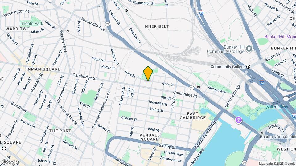 122 Gore St, Unit 2 Map and Location Details