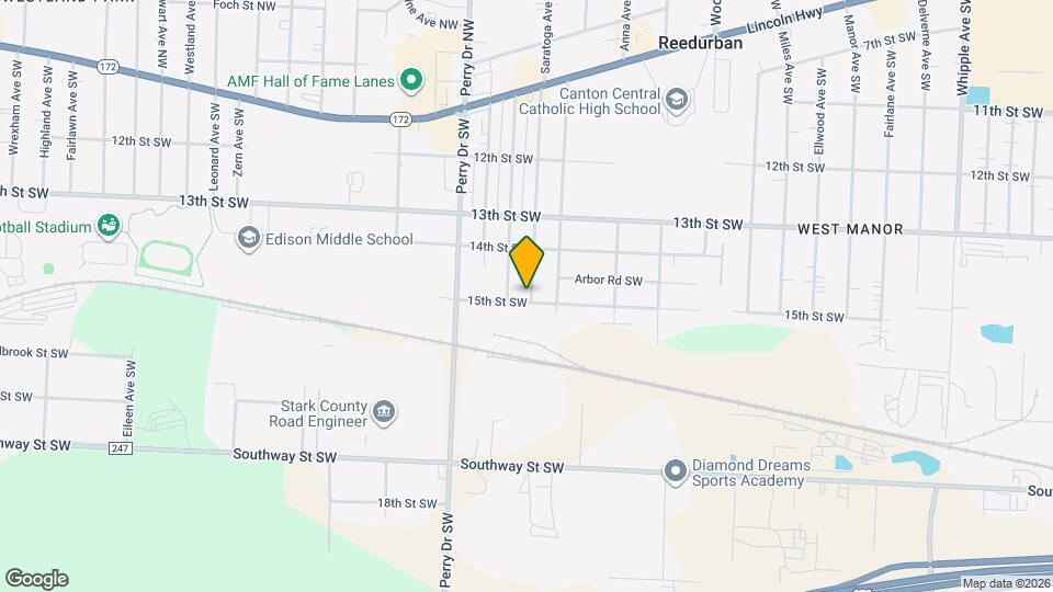 1451 Saratoga Ave SW Map and Location Details