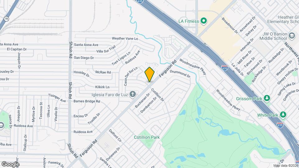 11501 Cotillion Dr Map and Location Details