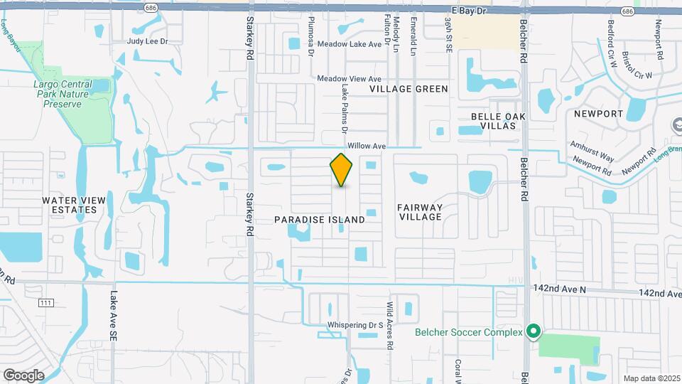 928 Lake Palms Dr Map and Location Details