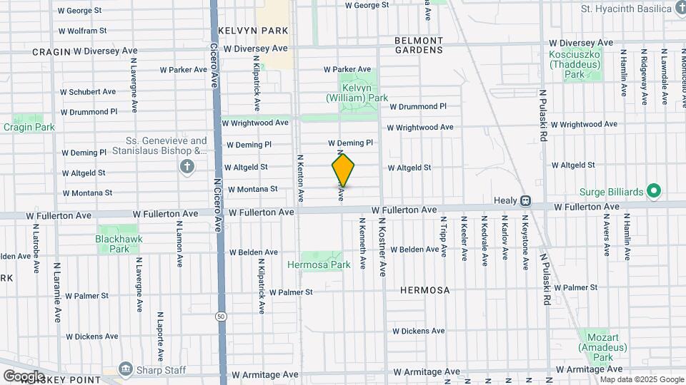 4502 W Montana St Map and Location Details