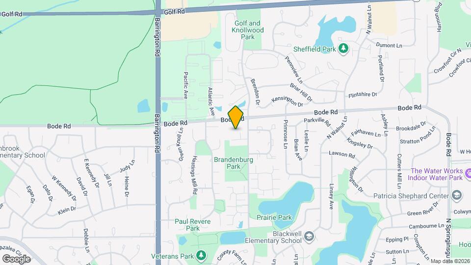 725 Hamilton Ct Mapa y Detalles de la Ubicación