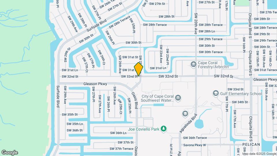 2504 SW 32nd St Map and Location Details