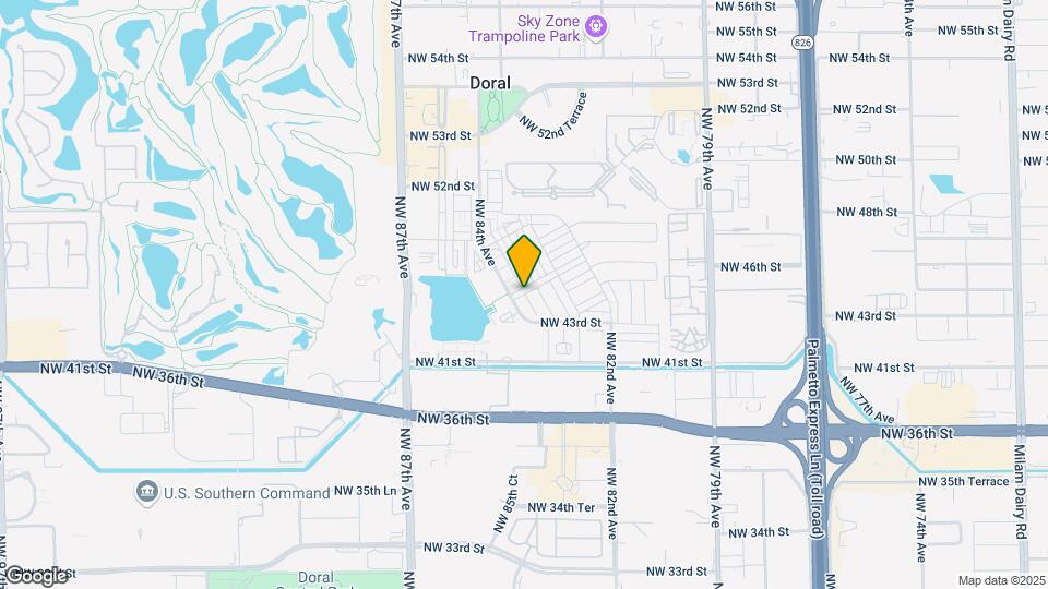 4604 NW 83rd Psge Map and Location Details