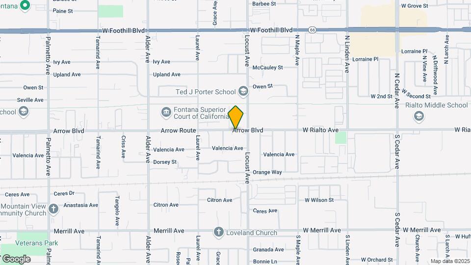 18053 Arrow Blvd Map and Location Details