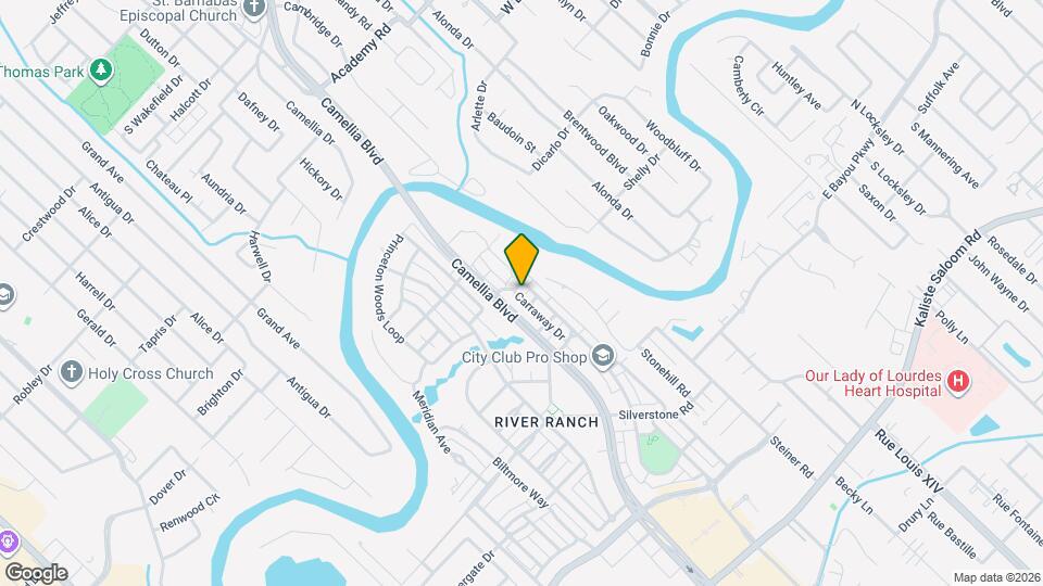 108 Beaulac Ln Map and Location Details