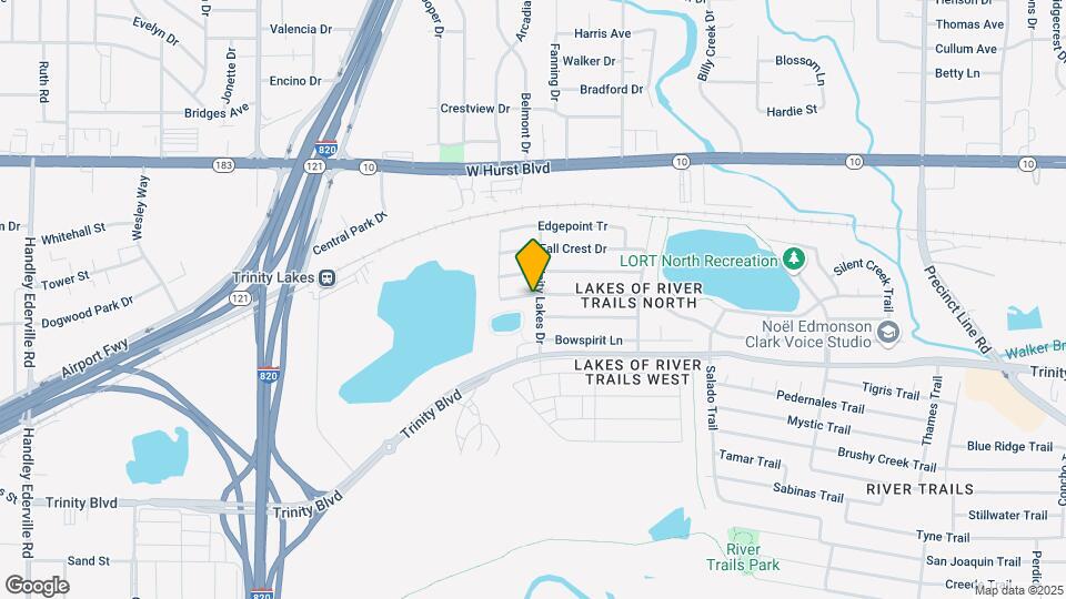 3049 Trinity Lakes Dr Map and Location Details