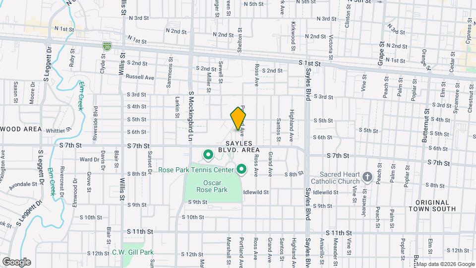 610 Portland Ave Map and Location Details