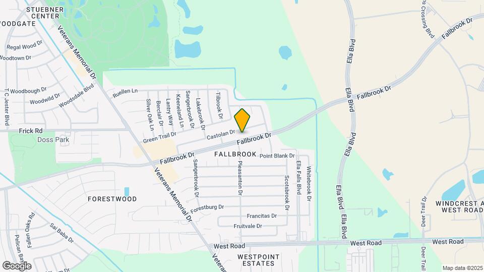 1026 Fallbrook Dr Map and Location Details