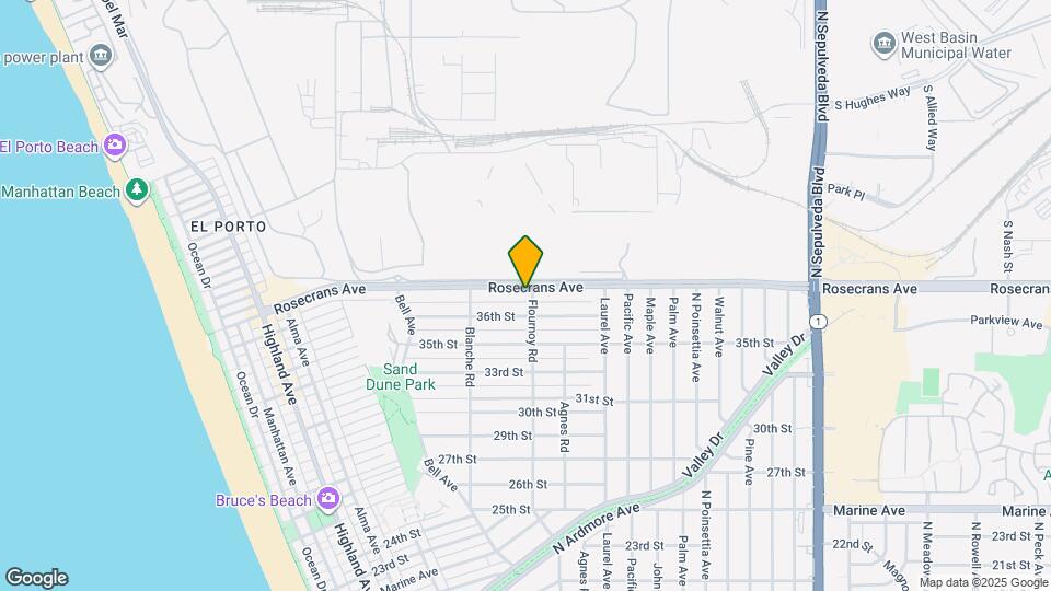 662 Rosecrans Ave Map and Location Details