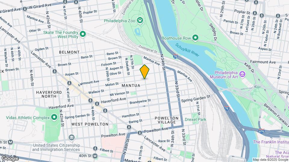 650 N 36th St-Unit -1 Map and Location Details