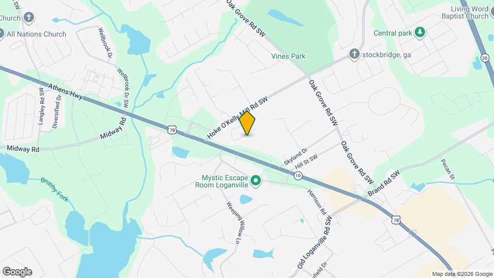 661 Sweet Ashley Way Mapa y Detalles de la Ubicación