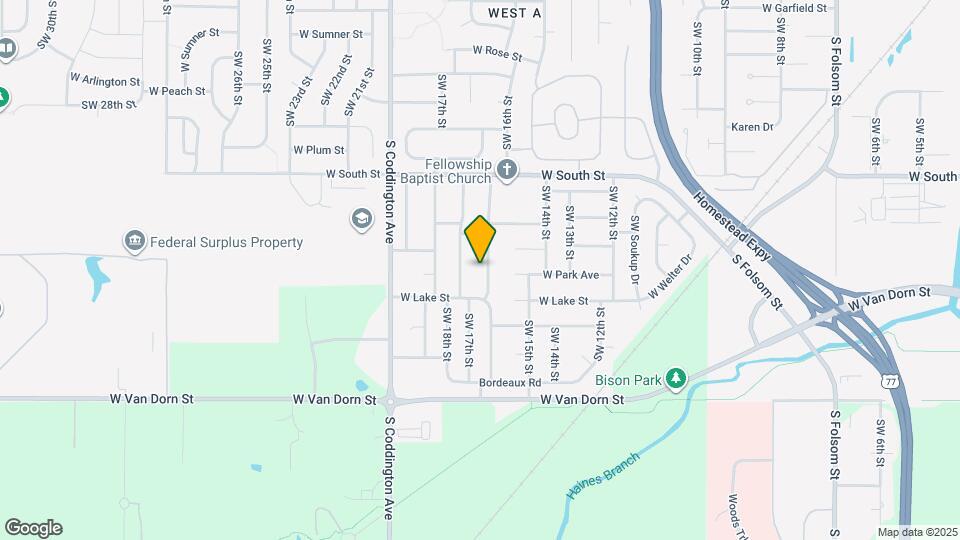 2433 SW 16th St Map and Location Details