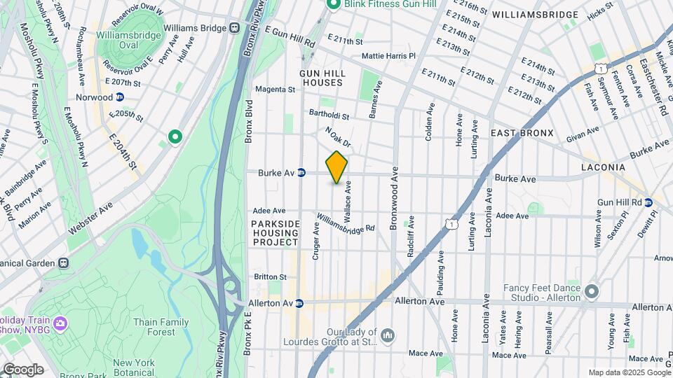 3034 Holland Ave Map and Location Details