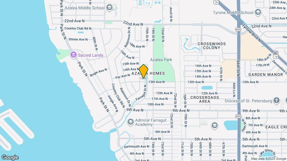 1300 Farragut Dr N Map and Location Details