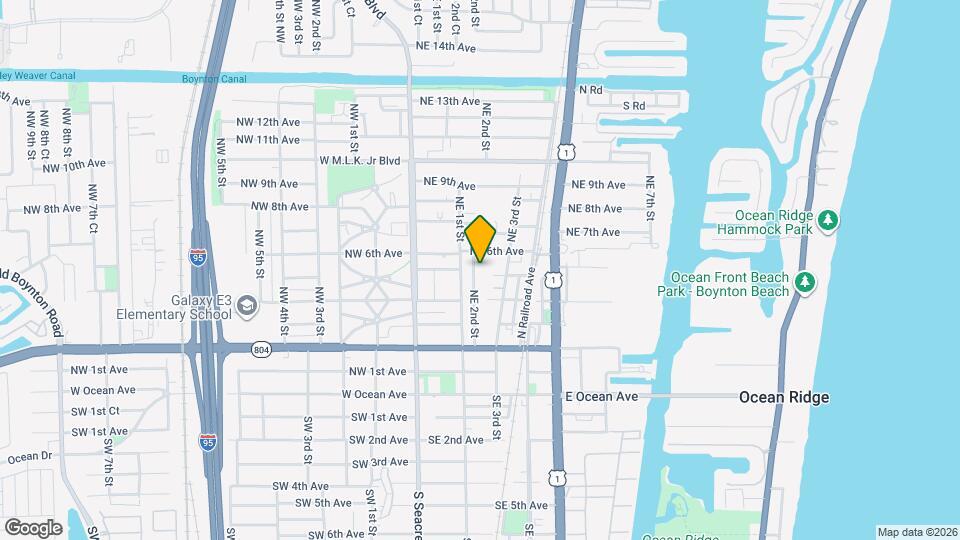 608 NE 2nd St Mapa y Detalles de la Ubicación