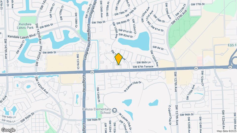 8700 SW 133rd Avenue Rd, Unit # 306 Mapa y Detalles de la Ubicación