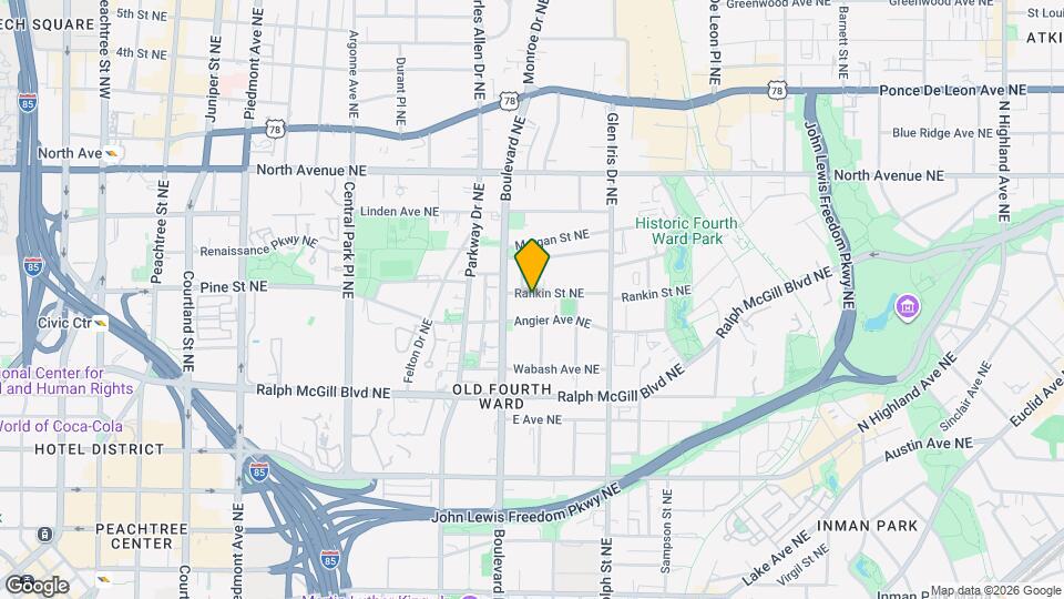 501 Rankin St NE Map and Location Details