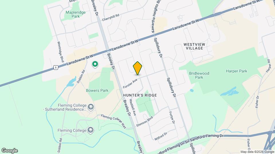 1664 Forster Av Map and Location Details