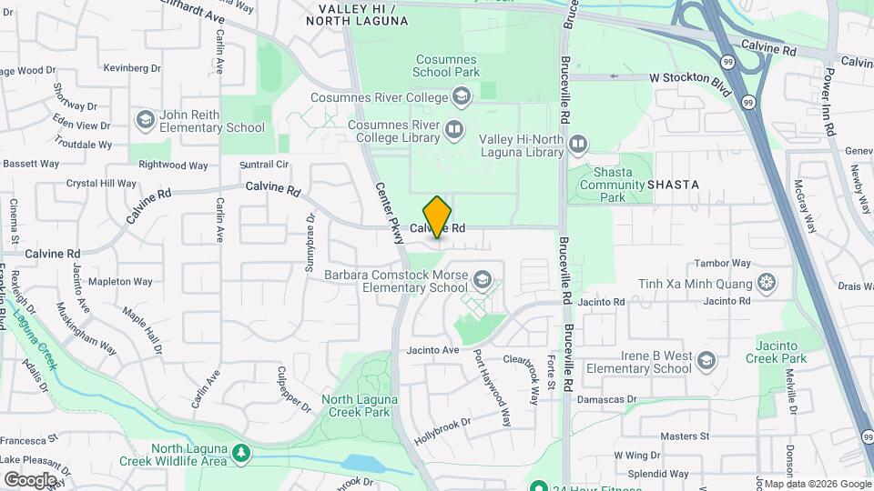 6726 Calvine Rd Map and Location Details