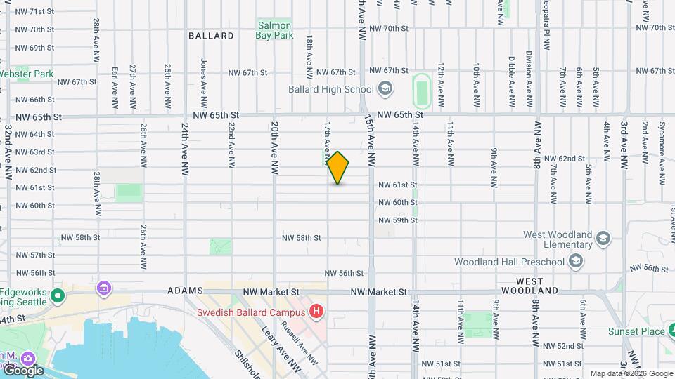 1549 NW 61st St Map and Location Details