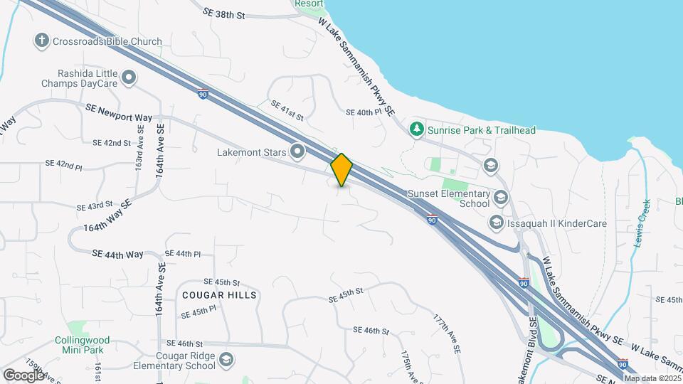 17203 SE 42nd Pl Map and Location Details