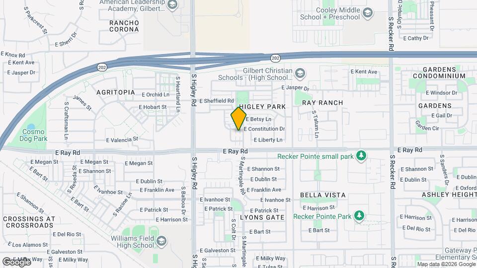 3383 E Constitution Dr Map and Location Details