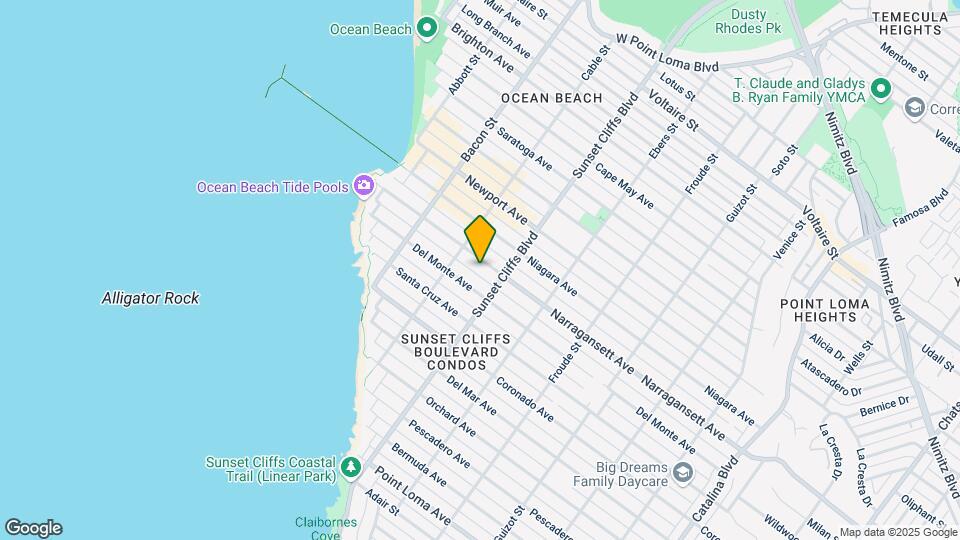 4845 Narragansett Ave Mapa y Detalles de la Ubicación