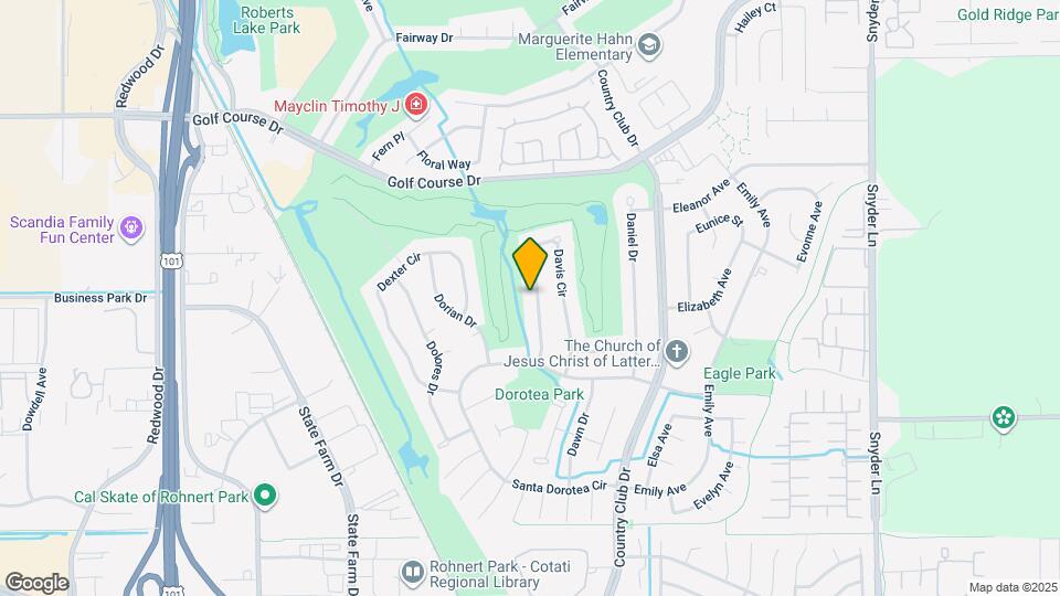 5741 Davis Cir Map and Location Details