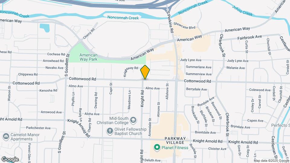 2922 Knight Rd Map and Location Details