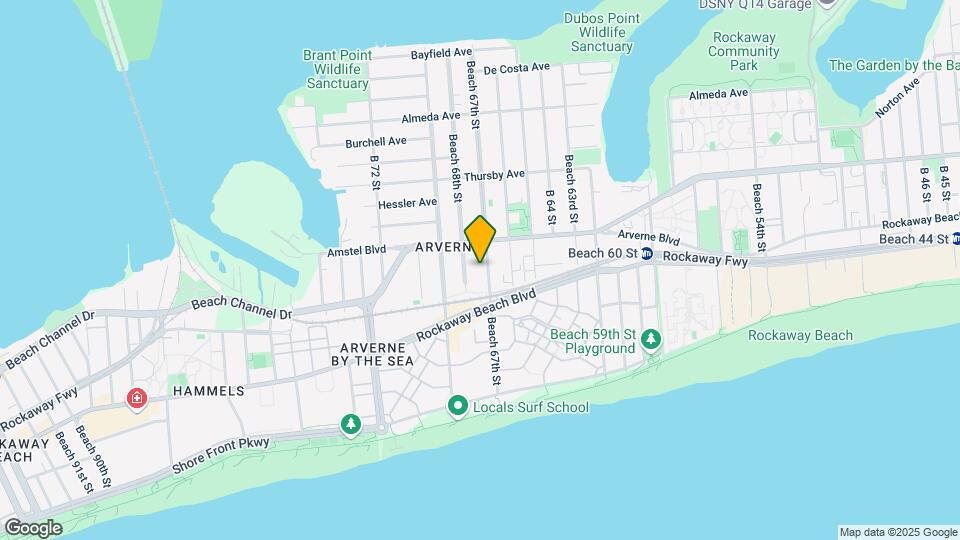 329 Beach 67Th Street Mapa y Detalles de la Ubicación